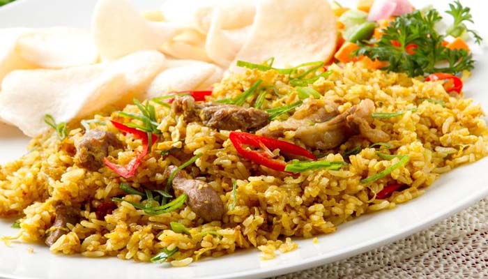 Resep Nasi Goreng Ayam Teriyaki, Pakai Beras Merah